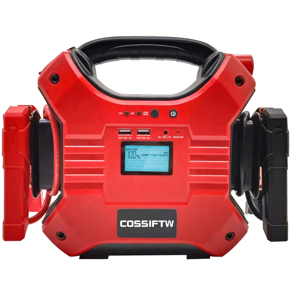 12V&24V兼用＋42000 mAh大容量12Vから、トラックやディーゼル車