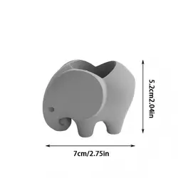Adorable Elephant Planter: Mini Desktop Greenery Display & Minimalist Decor Gift (1PCS)
