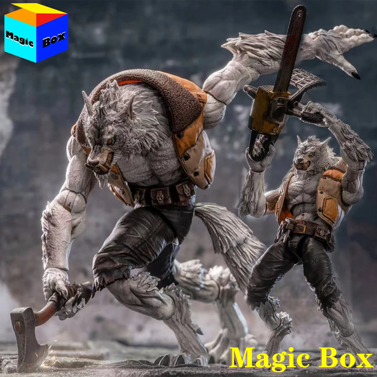 

Pre-Order FuRay Planet MU-FP002W 1/12 Wilderness Hunter White Werewolf Model Full Set 20cm Butcher William Action Figure Toys