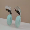 New design training easy to grip Elbow fork spoon short handle learn artifact silicone Baby 316 stainless steel fork spoons 5