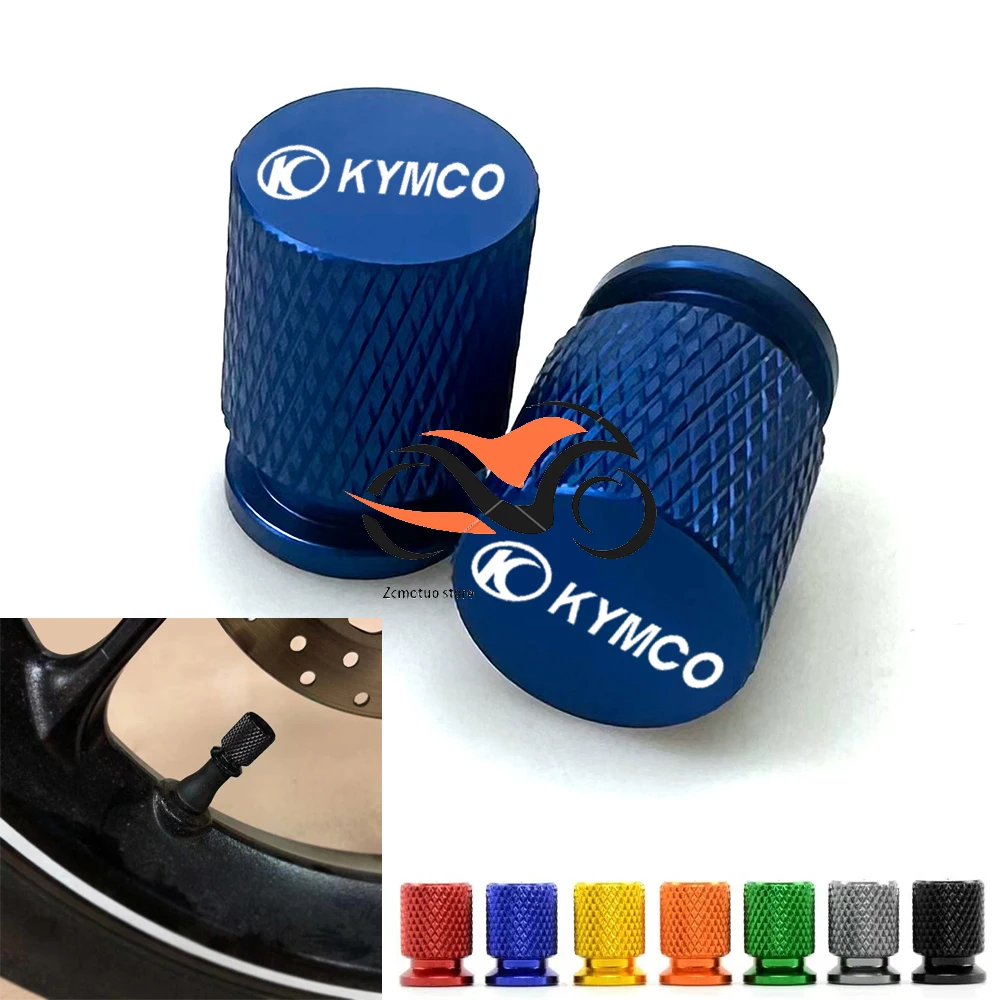 

High Quality Tire Valve Cap Stem Cover Plugs For KYMCO Rowing 250/300/400 CT250/300 Motorcycle universal Accessories