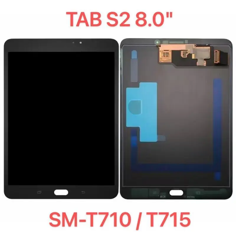

8.0" Original For Samsung GALAXY Tab S2 8.0 SM-T715 T713 T719 T710 LCD Display Touch Screen Digitizer NEW Assembly