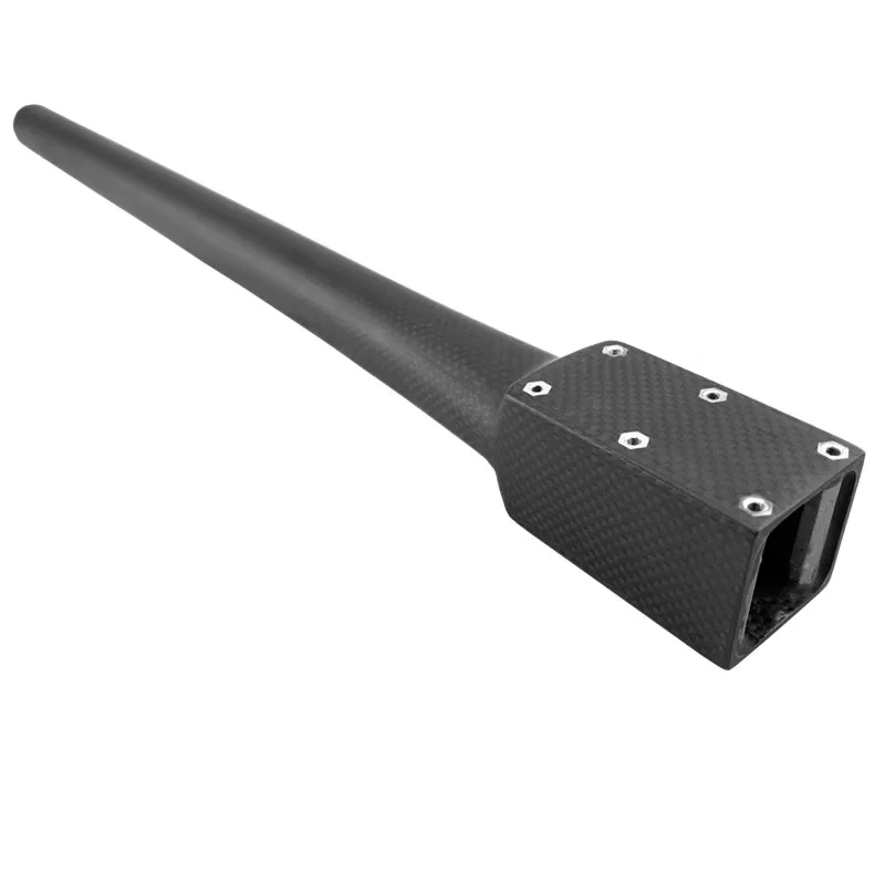 Tube Fibre Carbone Carré 515mm Drone Course 30mm Léger Résistant