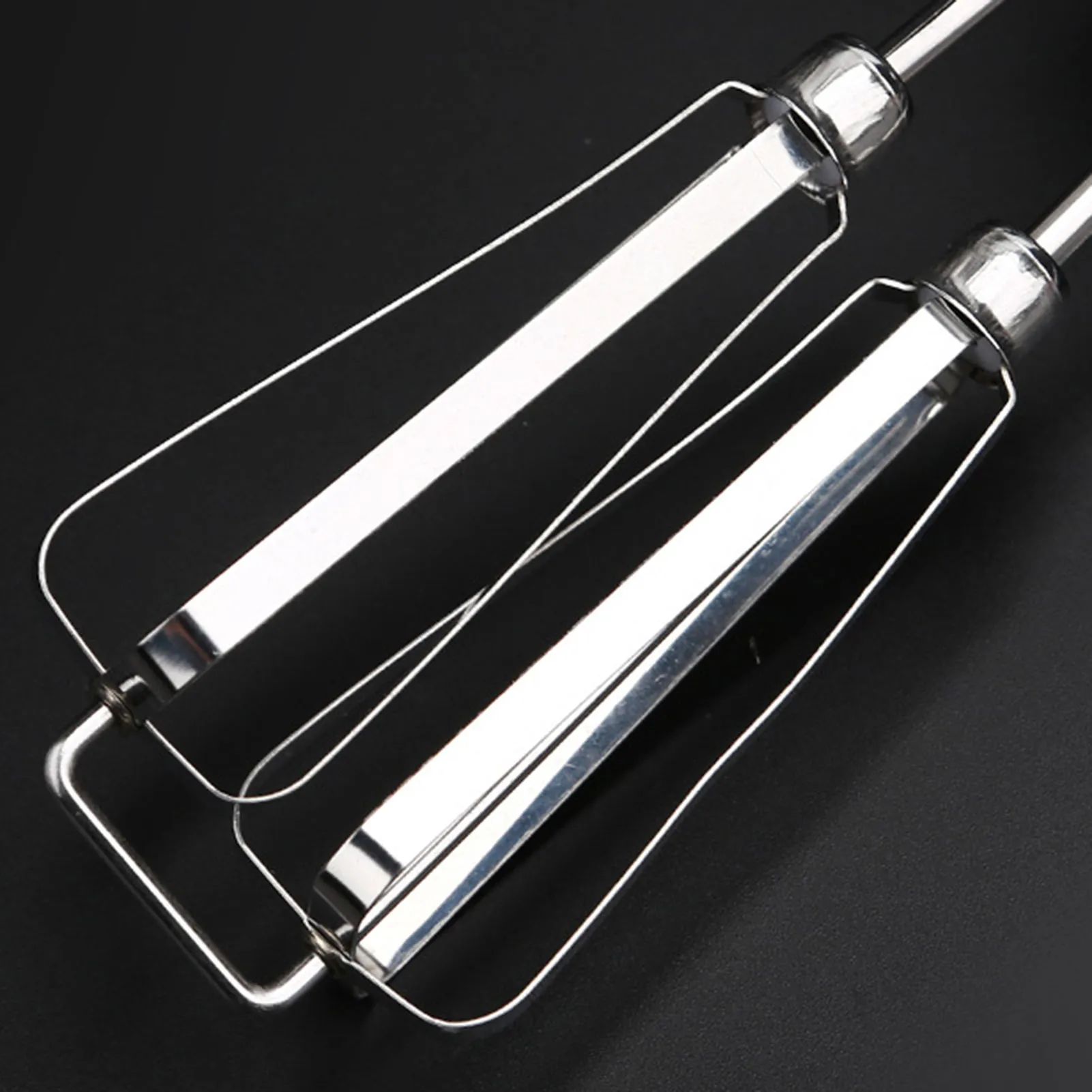Manual Hand Crank Egg Beaters Stainless Steel Double Heads Egg Whisk Multi-Purpose Time-Saving Food Blender Mixer Kitchen Tool egg beater food mixer