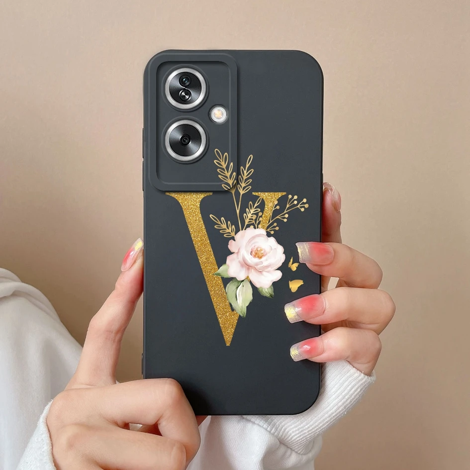 Luxury Liquid Silicone Matte Flower Shockproof Phone Case - Soft Back Cover Housing