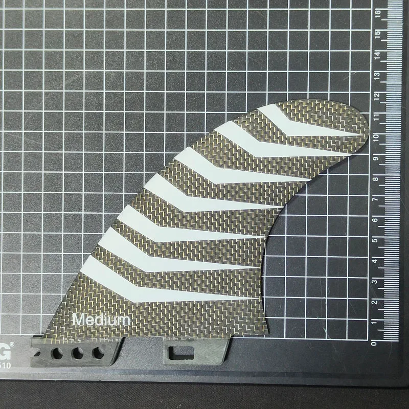 NEW FUTURE M Surfboard Fins-Ultralight Golden Carbon &Epoxy Resin Composite Composite Release System/Corrosion-Resistant Fin surfboard fin