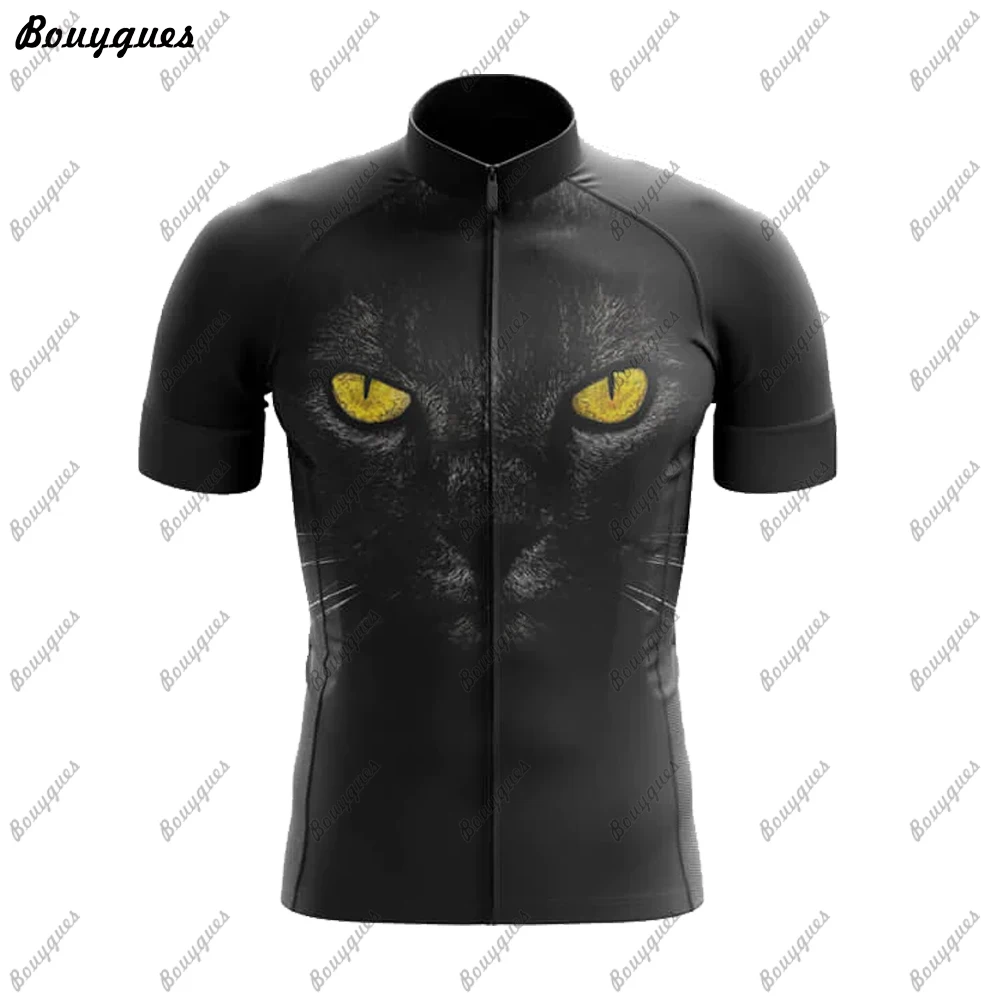 thumbnail image 1 of Maillot de ciclismo Pro Team CAT para hombre, maillot de ciclismo de montaña, maillot de descenso, ropa de ciclismo de montaña Pro Team Tricota de alta calidad, 1 of 5