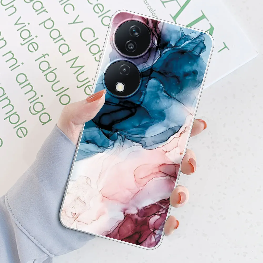 Clear Soft Silicone Protective Phone Case for Honor 90 – Transparent Smart Cover