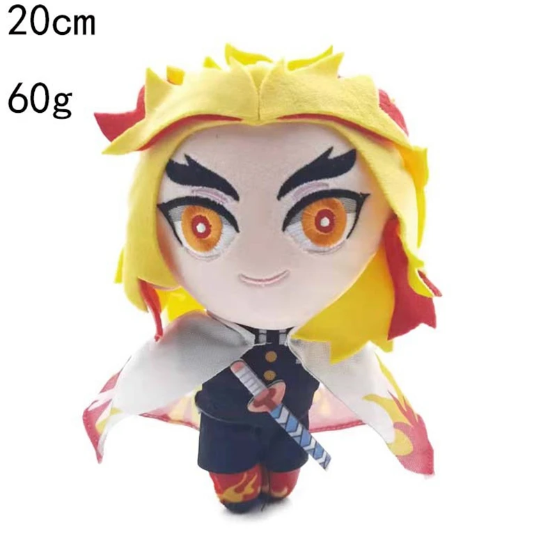 thumbnail image 1 of Juguetes de peluche de Anime, figuras de dibujos animados de Demon Slayer, Devil's Blade, muñecas de Manga de 20CM, Kimetsu, Tanjirou, Nezuko, regalos para niños, decoración Inosuke, 1 of 5