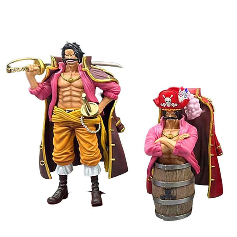 Anime One Piece KOA King Gol·D·Roger Akimbo 22cm Statue GK Figure