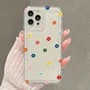 Small Flower Stars Soft Case For iPhone 16 16e 14 13 11 15 Pro Max 12 Mini XS XR X 8 7 Plus SE 2022 13Pro Anti-drop Airbag Cover 2