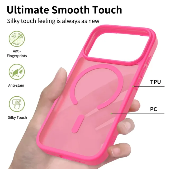 iPhone Matte Candy Color Magnetic Case 4