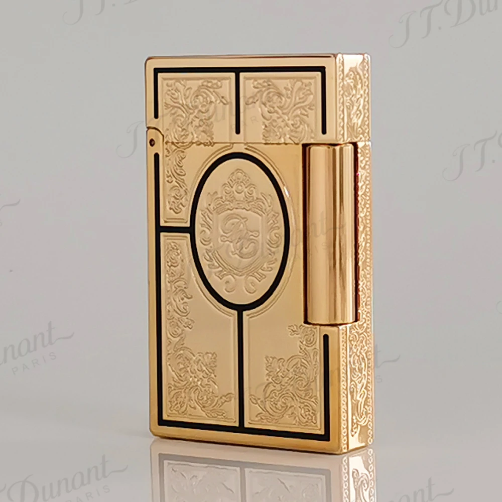 Retro D Gas Lighters Special Ellipse Engraved Lighter Fashion Outside Smoke Accessories Great Birthday Gift to Lover 3