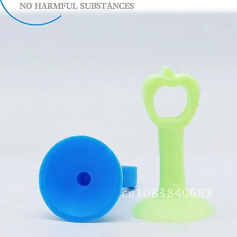

Silicone Door Stopper Wall Suction Punch-free Silent Door Holder Anti-collision Door Handle Cushion