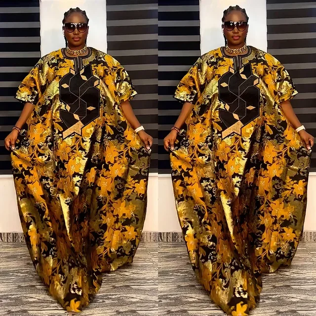 Chidinma Embroidered Boubou Outfit - Image 3