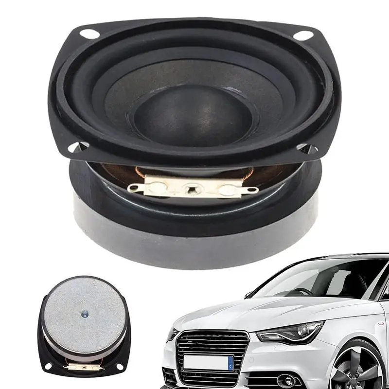 Nuovo Subwoofer Stereo Per Auto Altoparlanti Stereo Portatili Altoparlante Subwoofer Quadrato Altoparlante Con Bordo In Gomma A 20 Core Subwoofer Per 