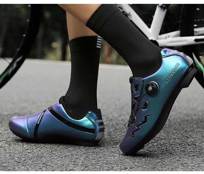 Zapatillas Bicicleta Carretera Leichtrit Zapatos De Bicicleta De