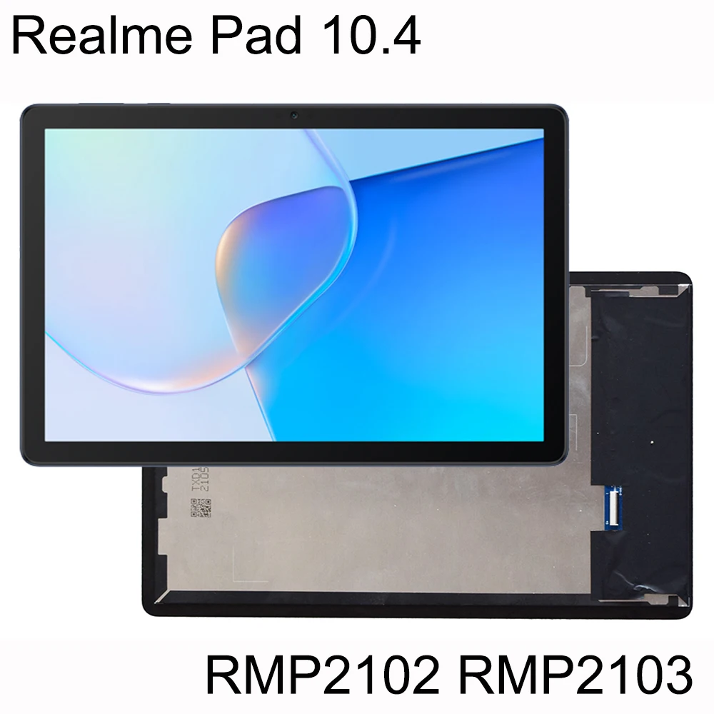 para 10.4 Realme Almofada Rmp2102 Rmp2103 2023 Tablet Lcd Screen Display Toque Digitador Assembléia Novo