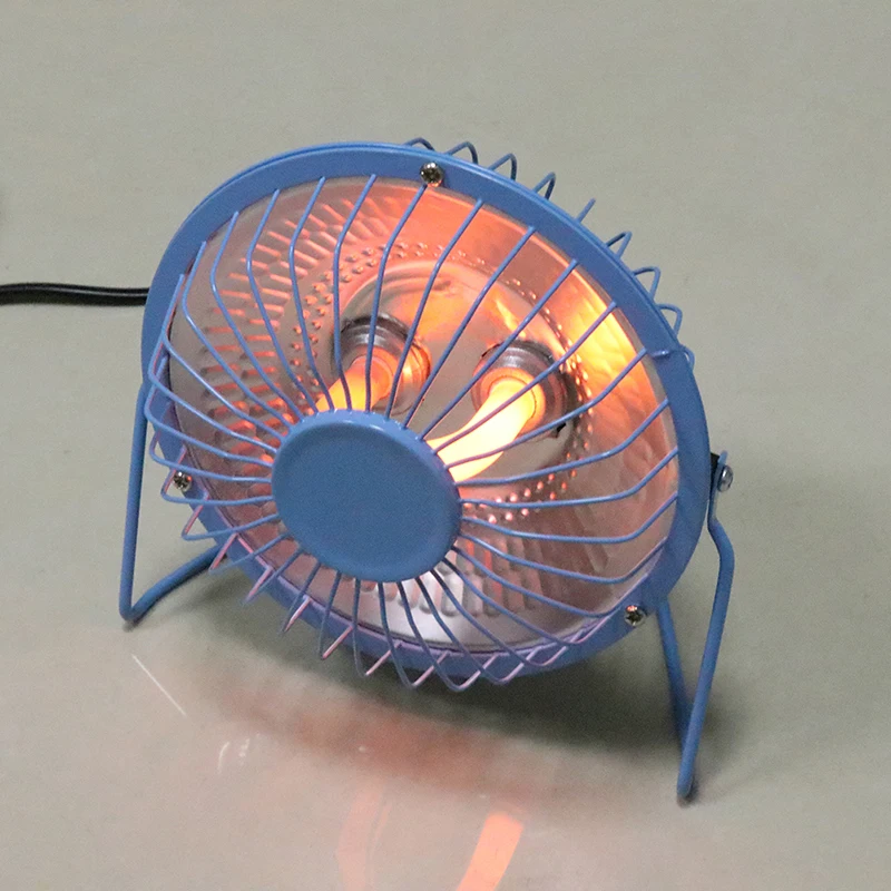 Mini Portable Desktop Small Heater Electric Heating Fan Quiet Room Thermostat For Indoor Office Bedroom 4"/ 6" electric heating fan