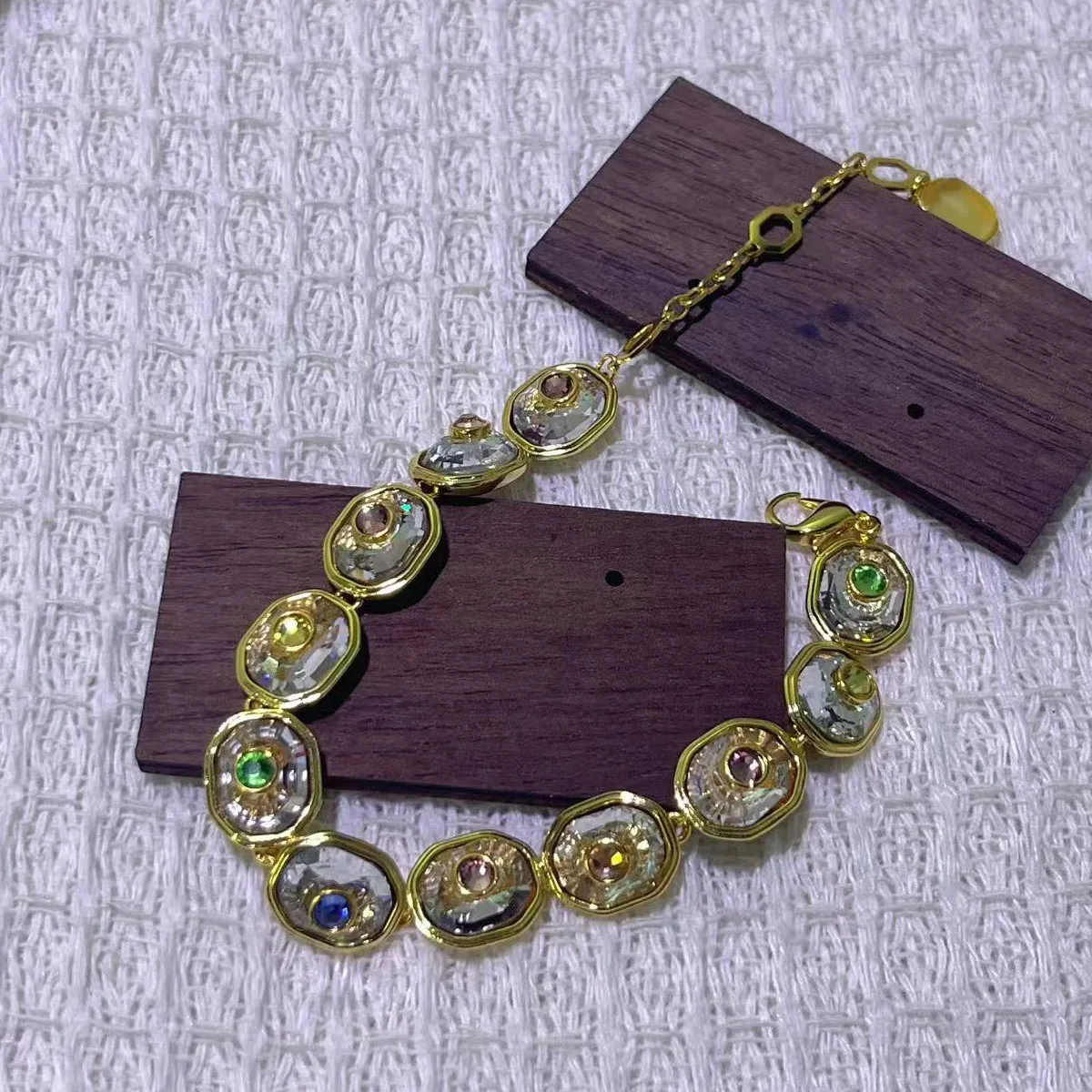 포카 컬러풀 고품질 패션 새해 세일 새로운 트렌드 쥬얼리 컬러 태슬 펜던트 목걸이 귀걸이 세트 여성용 선물