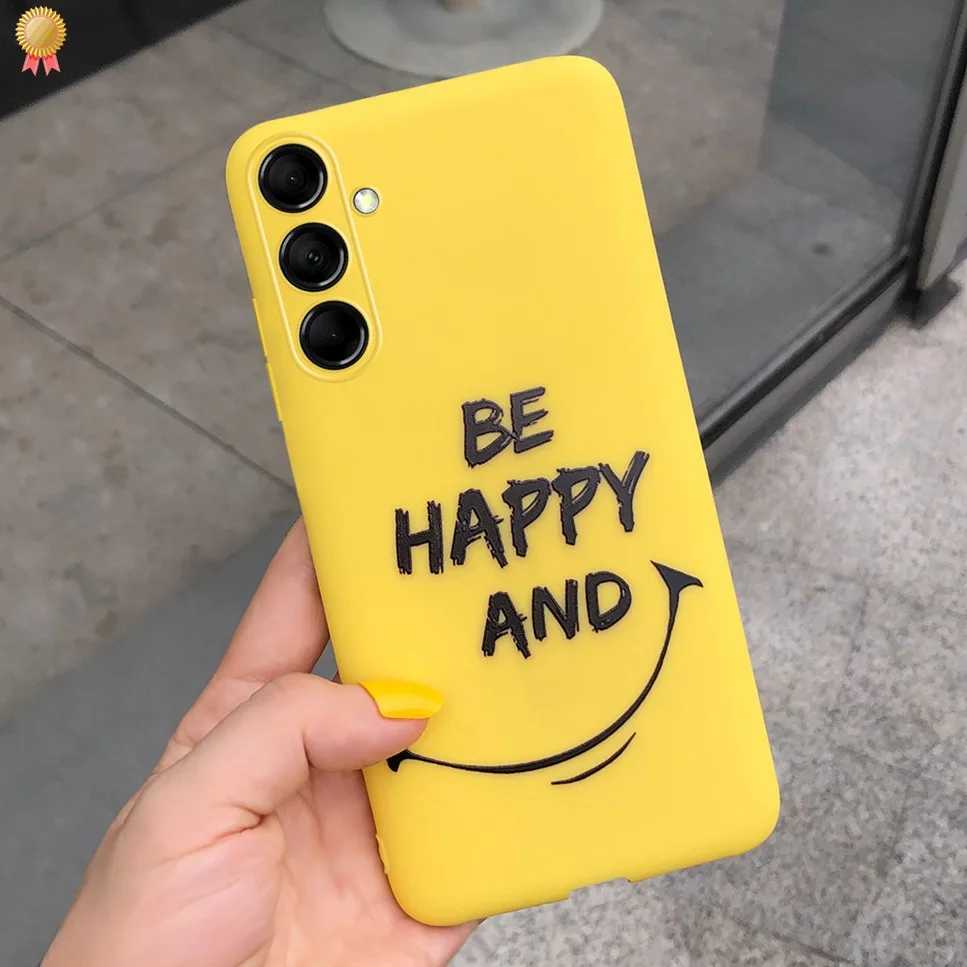 For Samsung F54 5G Cases Cute Cartoon Shockproof Black Pink Silicone For Samsung Galaxy F54 F54 5G Phone Case Bumper Funda