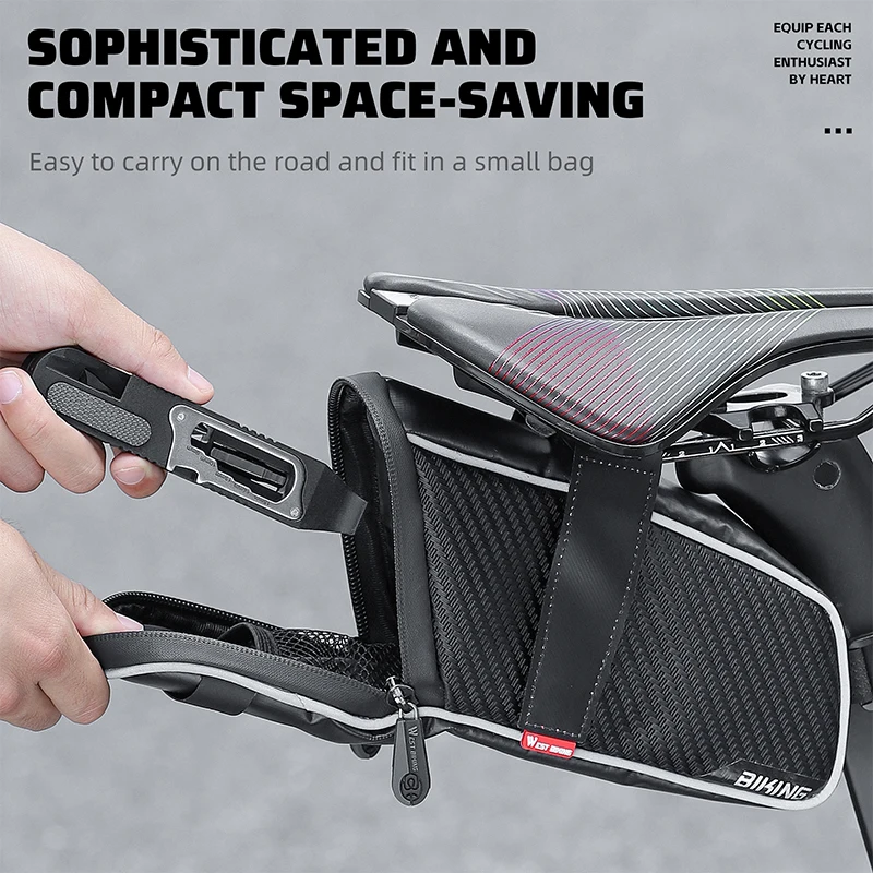 WEST BIKING Portable Bicycle Wrench & Lever Kit 5