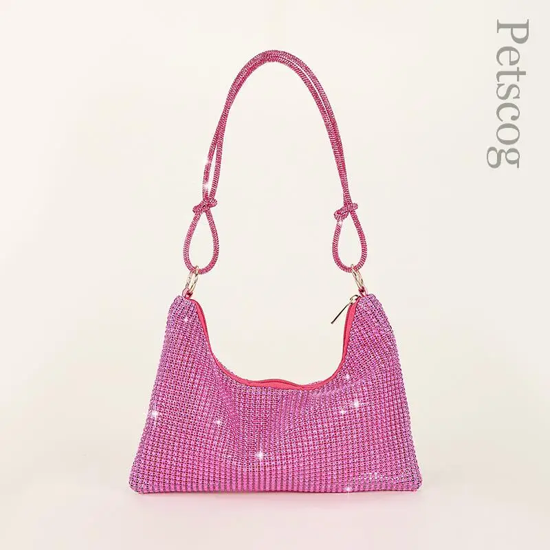 Crystal Rhinestone Purse Handbag | Purses Handbags Luxury Designer - Handle  Shoulder - Aliexpress