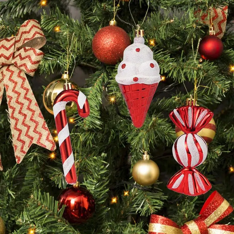 16/24/32 pezzi ciondolo gnomo di legno di Natale carino nano