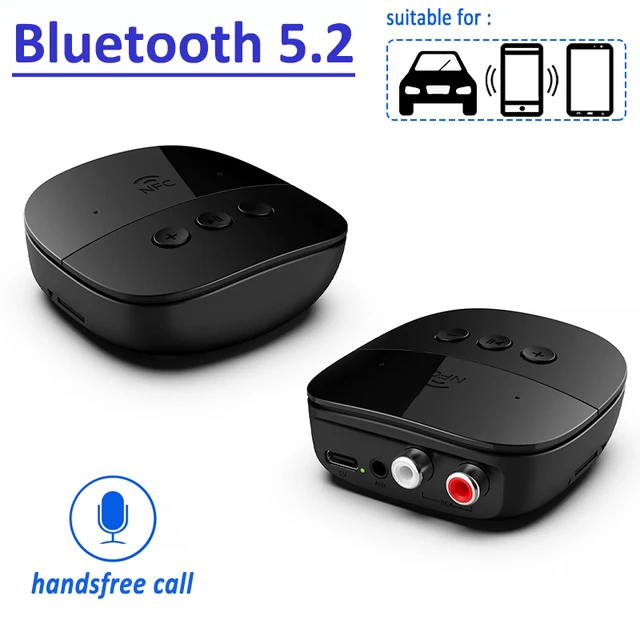 Comprar Receptor de Audio Bluetooth 5,0 U Disk RCA 3,5mm 3,5 AUX Jack  adaptador inalámbrico estéreo con micrófono llamada con manos libres para  amplificador de altavoz de coche