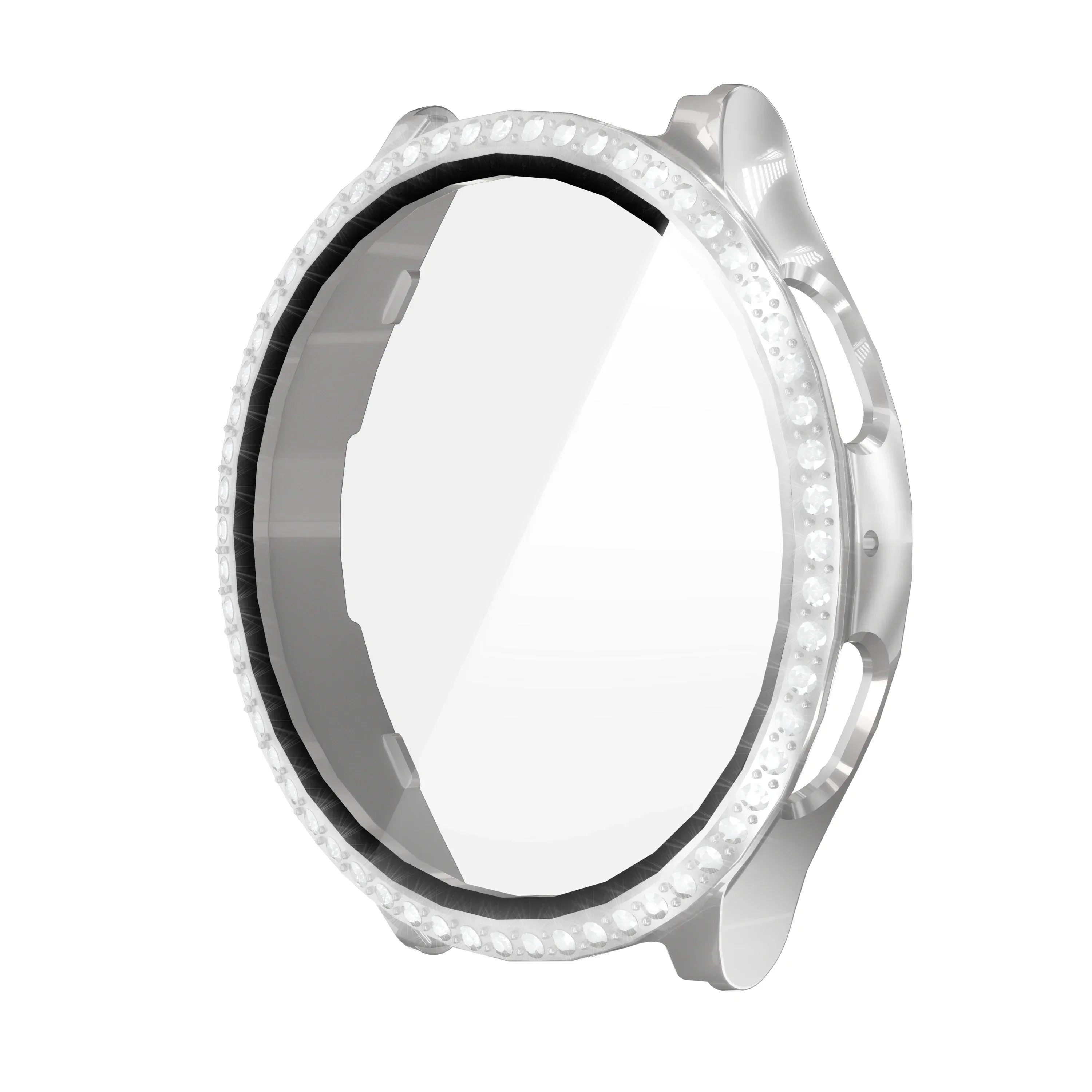 Bling Diamond Crystal Protective Bumper Case for Smartwatch - Fashionable & Durable Cover