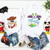 New Disney Toy Story Shirts To Infinity and Beyond Family Matching Outfits Funny Cotton Dad Mom and Me Disneyland Trip Tshirts 1