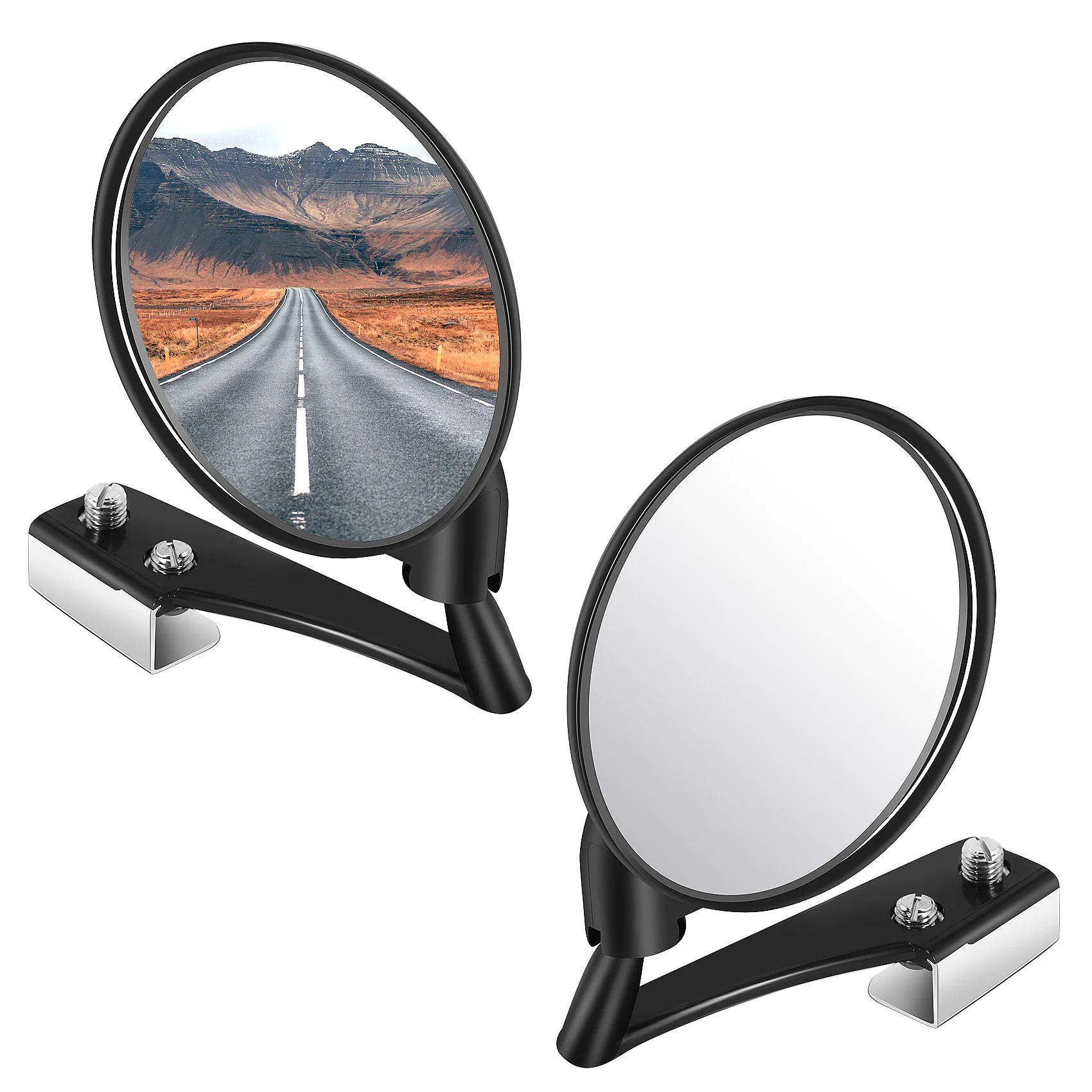 

1 комплект из 2 автомобильных зеркал для слепых зон, автомобильное боковое выпуклое зеркало, широкоугольное круглое Автомобильное зеркало заднего вида