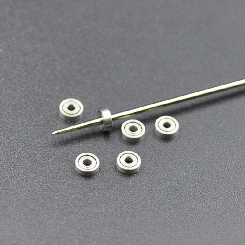 10/100pcs 1x3x1 mm 681 ZZ Mini Bearings Kit 1 mm Bore Parts Accessories 1 3 Toy Bearing