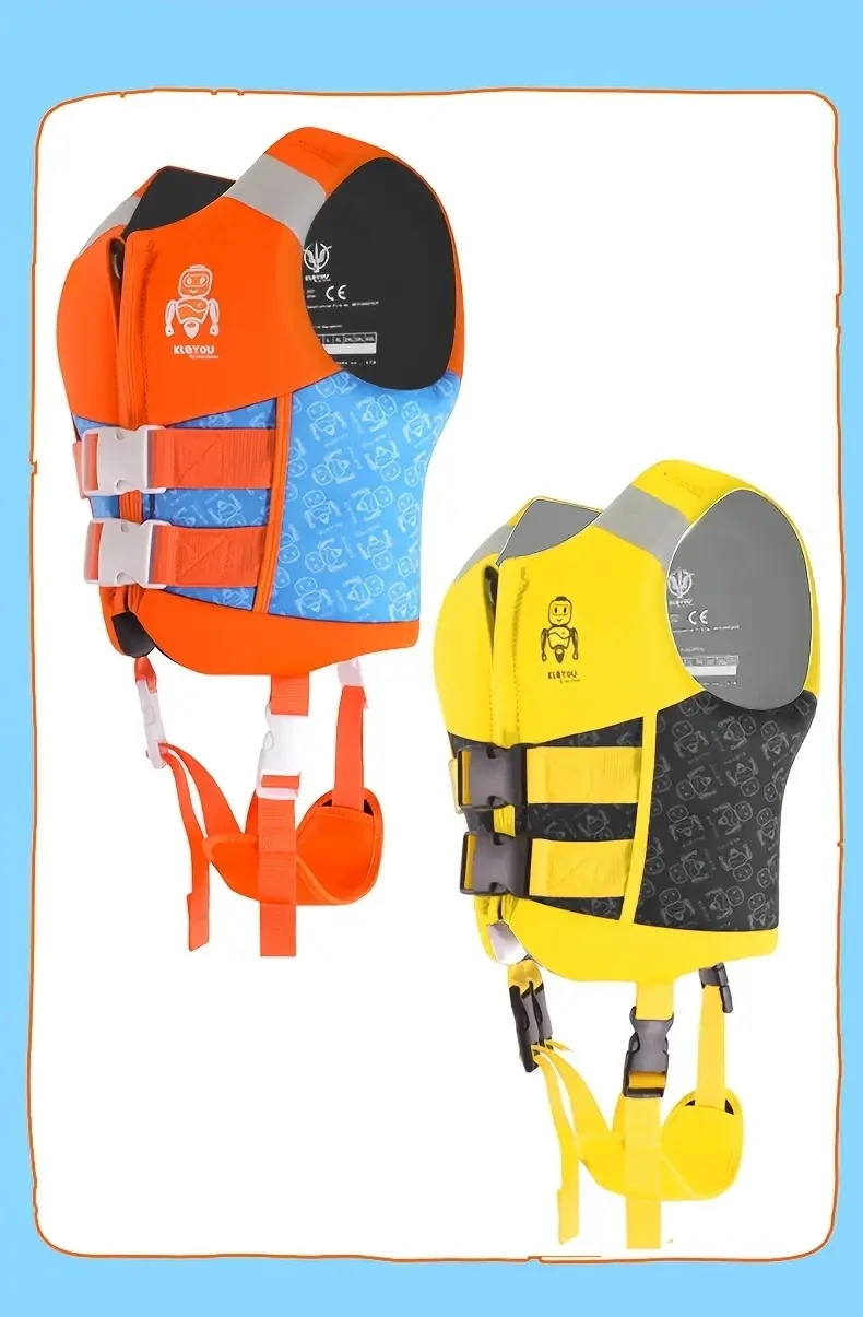 Description Picture 4 of itemNeoprene Life Jacket for Kids, Boys Girls Buoyancy Life Vest, Surfing Vests Drifting Flotation Swimming Aid