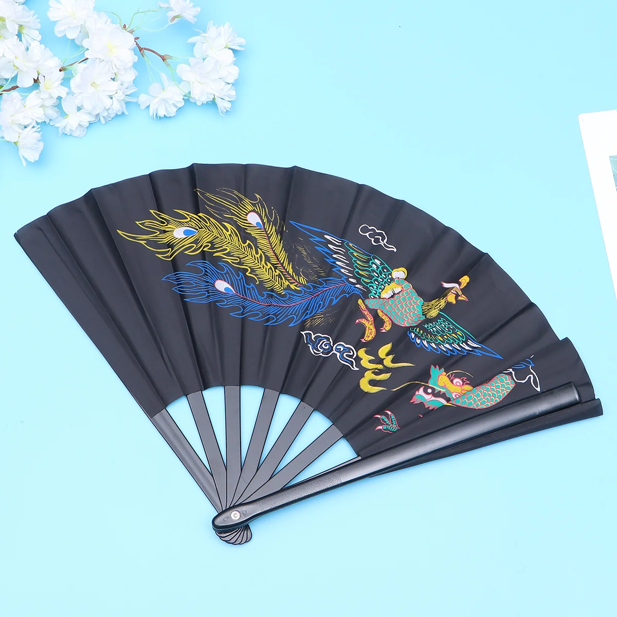 

Foldable Fan Chinese Hand Holding Fans Delicate Folding Handheld Dancing