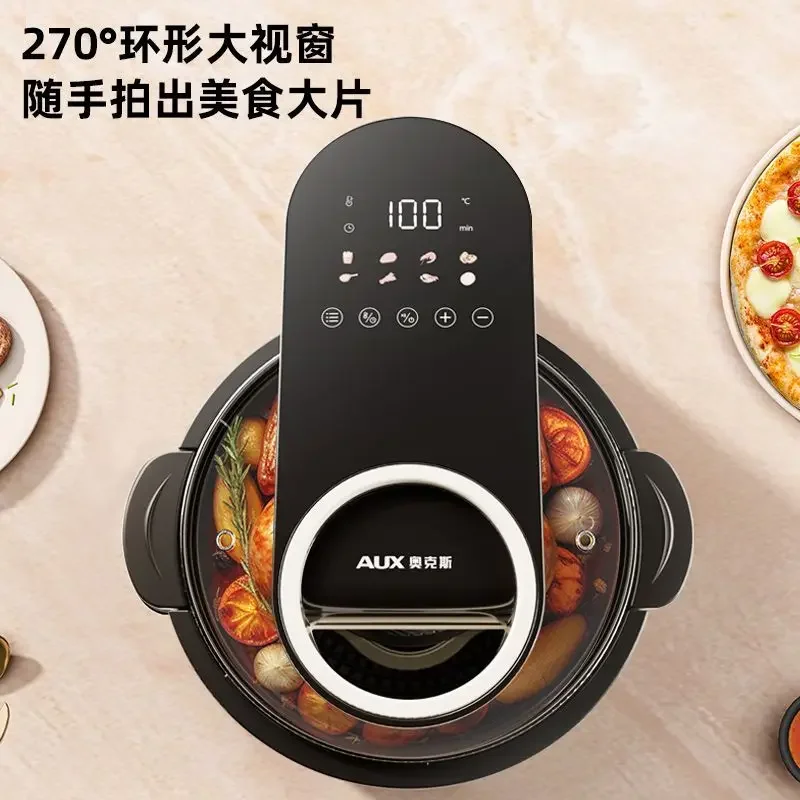 Air fryer household visual no-turning multifunctional low-fat large-capacity french fries electric oven all-in-one machine 5