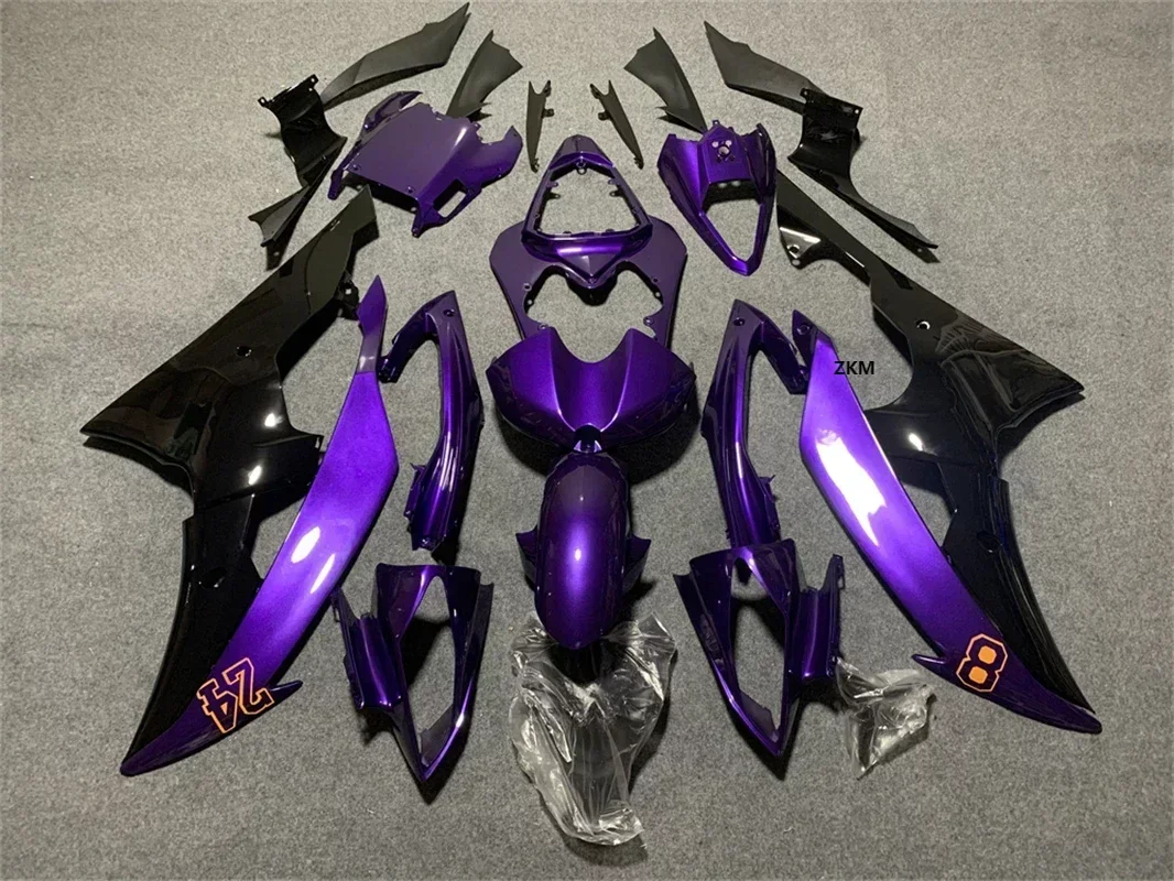 

Fairings Kit Fit For Yzf R6 2008 2009 2010 2011 2012 2013 2014 2015 2016 Bodywork Set Injection Bright purple black