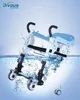 Best Selling Patient Lift Lightweight Manual Transfer Chair With Commode Bucket Disabled Medical Care Wheel Chair 1