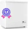 Freezer 5.0Cubic Feet with Intelligent Temperature Control(-15°F to 41°F), Deep Freezer with TWO Hanging Baskets and Side Defros 1