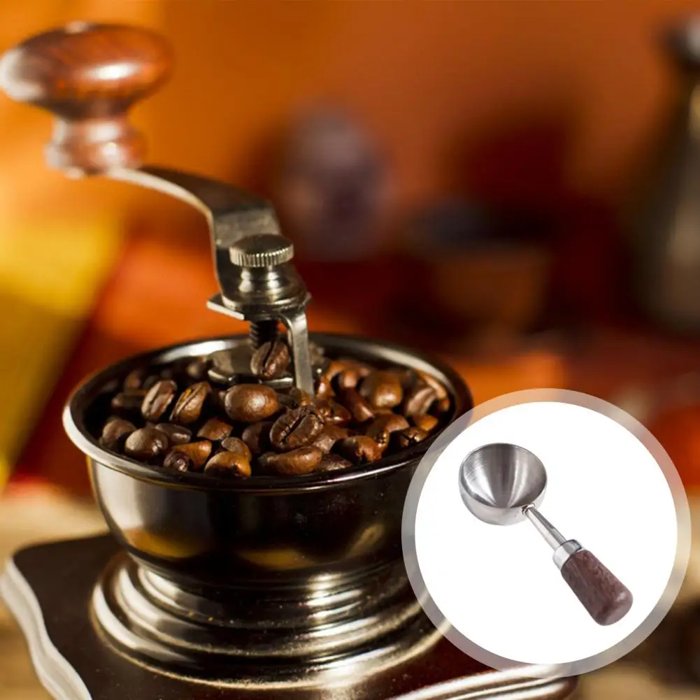 

Kitchen Supplies High Precise Coffee Measuring Spoon with Wooden Handle Bpa Free Kitchen Accessory for Coffee Tea for Accurate