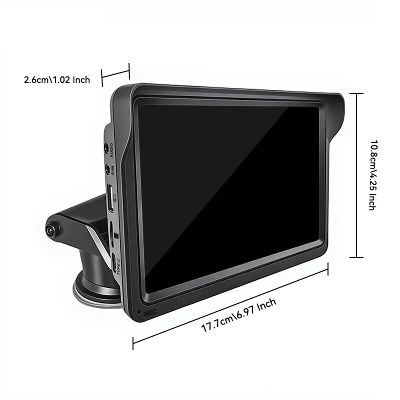 VENBES Radio de Auto Universal con Pantalla Táctil de 7 Pulgadas, Reproductor Multimedia de Video, Compatible con Carplay y Android Auto 2