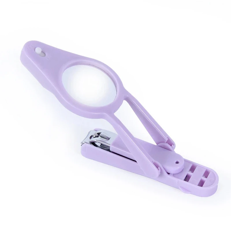 LED Light Magnifier Nail Clippers LED Magnifier Illuminated Cutters Home Practical Multi-Function Nail Clippers led nail clippers