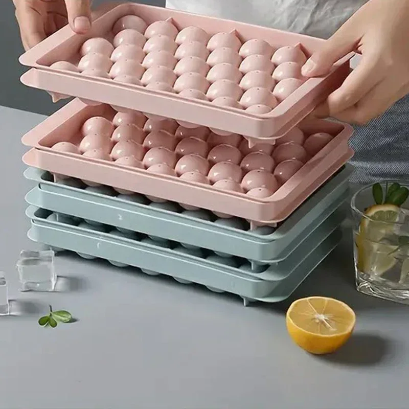 round ice box, round ice box with lid, ice hockey mold for refrigerator freezer