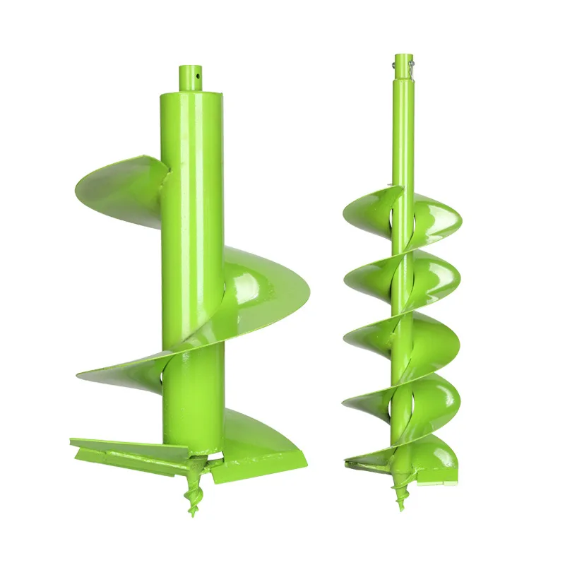 New Arrival --100MM,40CM,80MM,200MM,400MM,300MM Single Blade Auger Drill Bits,Garden Drill,Earth drill with Hexagon Shaft 2