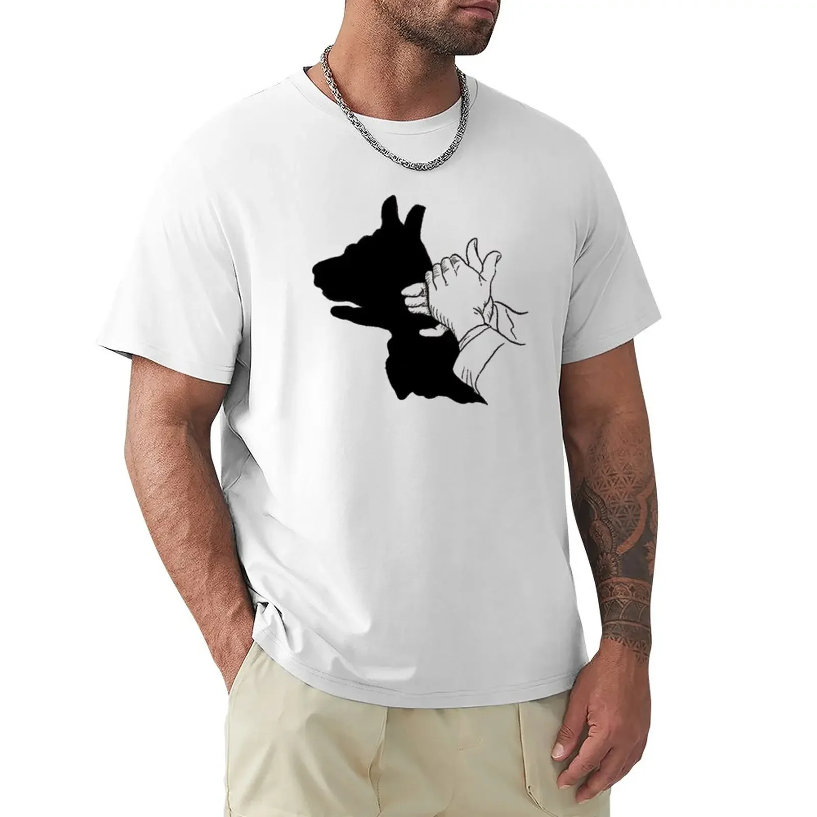 

Hound T-Shirt Aesthetic clothing heavyweights Men's clothing summer clothes korean fashion oversizeds sweat Short sleeve tee men