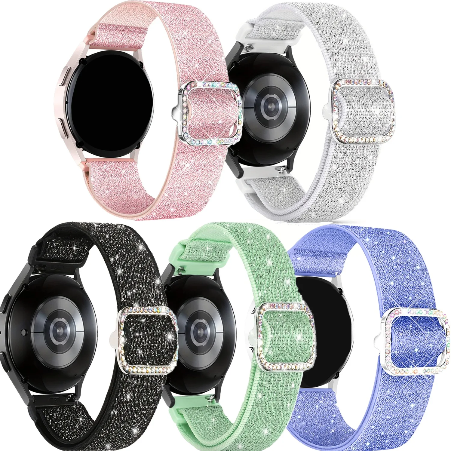 Versatile Nylon Bracelet Strap - Stylish 22mm & 20mm Options