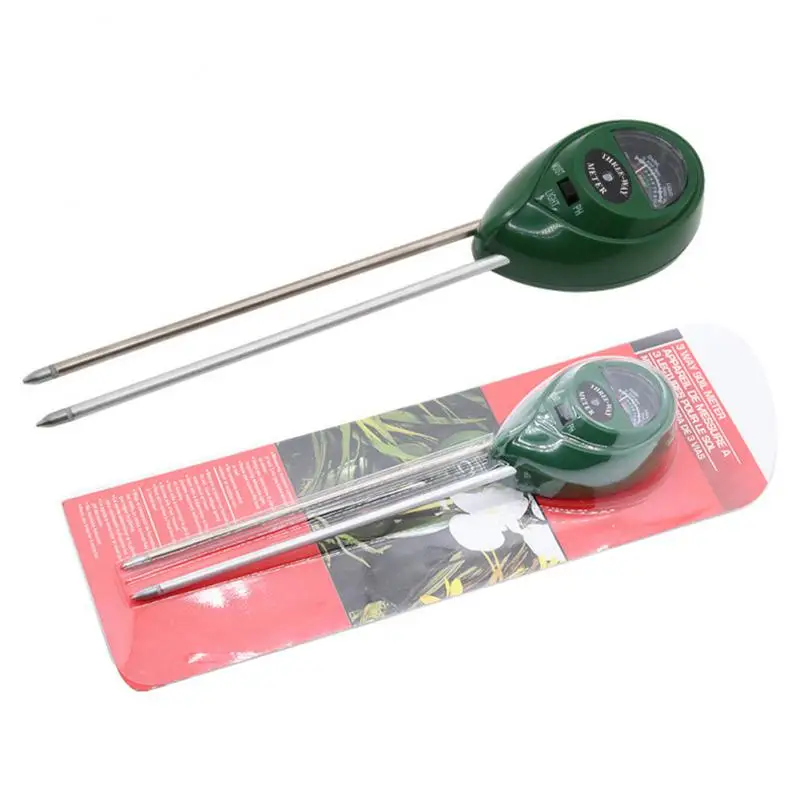 

In1 Moisture Sunlight PH Meter Soil Water Acidity Humidity Light PH Test Garden Flowers Plants Moist Tester Testing Instrument