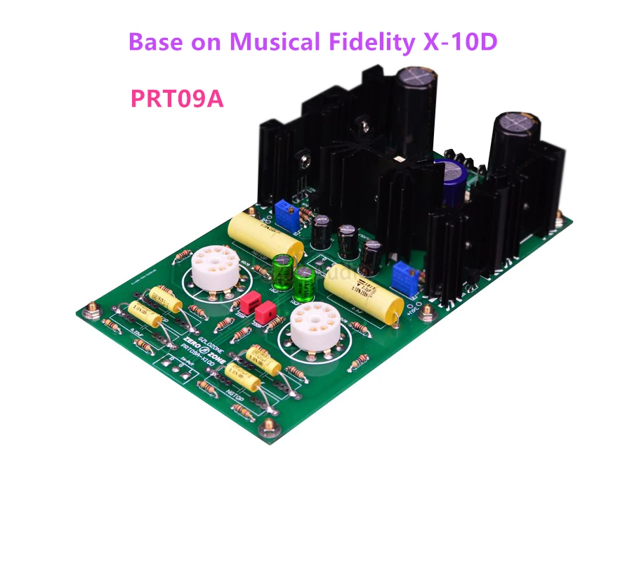 

ZEROZONE PRT-09A Hi-end Tube Buffer Preamp Board, Base on Musical Fidelity X-10D,Kit Or Finished Board