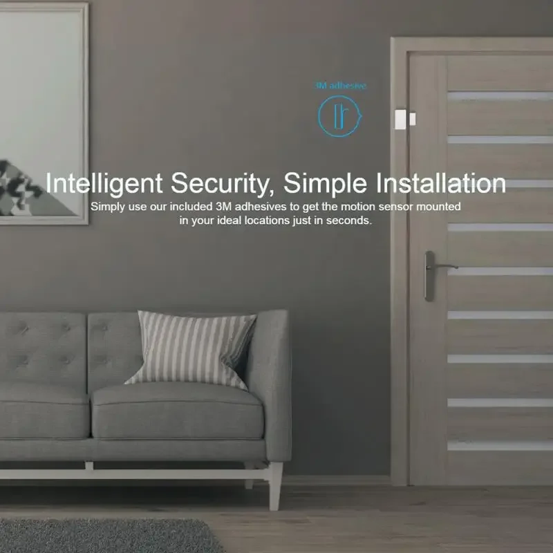 SONOFF SNZB-04P Zigbee Door Window Sensor Home Security Alarm Sensor Local Smart Scene Works with Smartthings Alexa Google Home smart door sensor