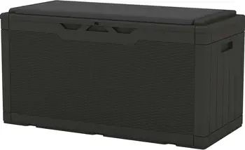 100 Gallon Waterproof Resin Deck Box with Cushion 1